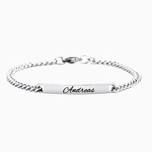  Silber Armband mit Gravur - Otanto